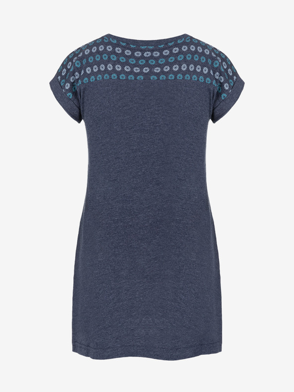 Loap LOAP Besu Dunkelblau gestreiftes Kleid für Mädchen