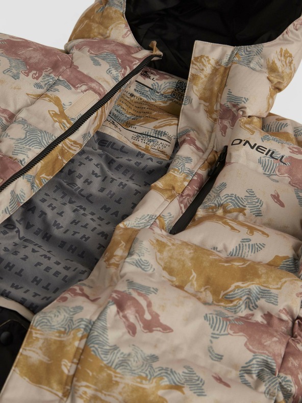 O'Neill Beige Herren O'Neill Mountain Gesteppte Winterjacke