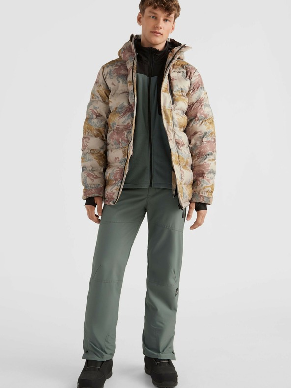 O'Neill Beige Herren O'Neill Mountain Gesteppte Winterjacke