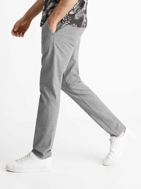 Celio Graue Herren-Chinohose Celio Bosi