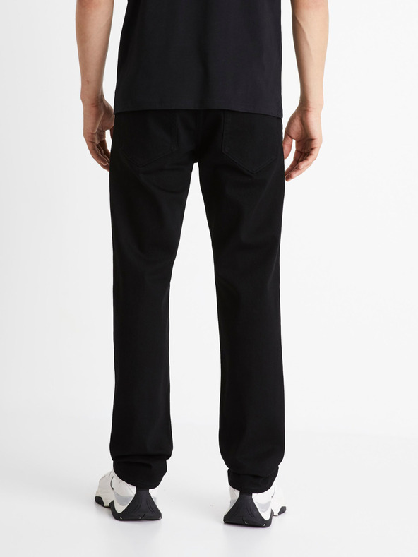 Celio Schwarze Herren-Jeans Celio Regular Fit