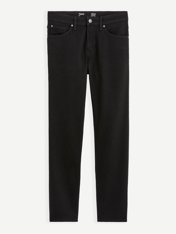 Celio Schwarze Herren-Jeans Celio Regular Fit