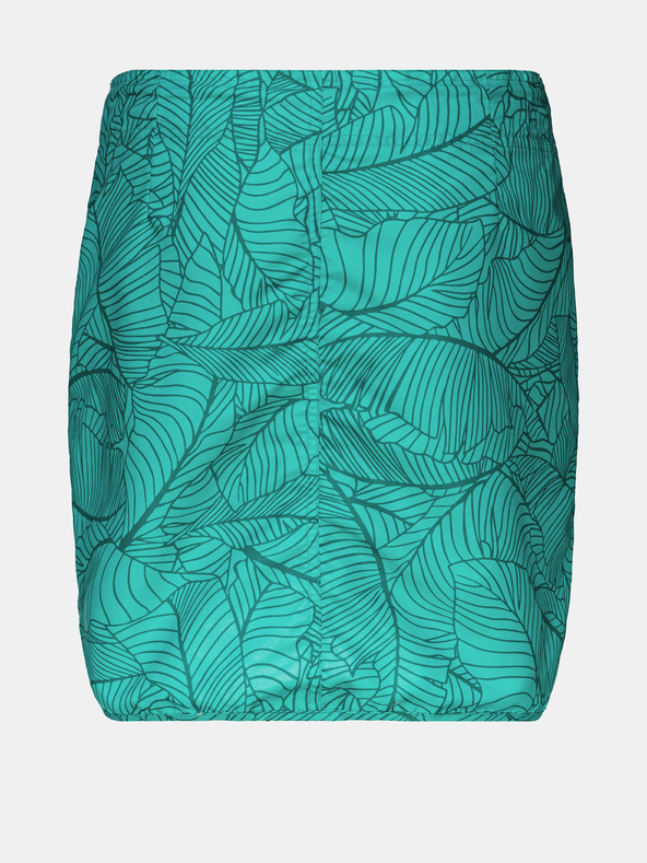 Sam 73 Türkisfarbener Damen-Musterrock mit Taschen SAM 73