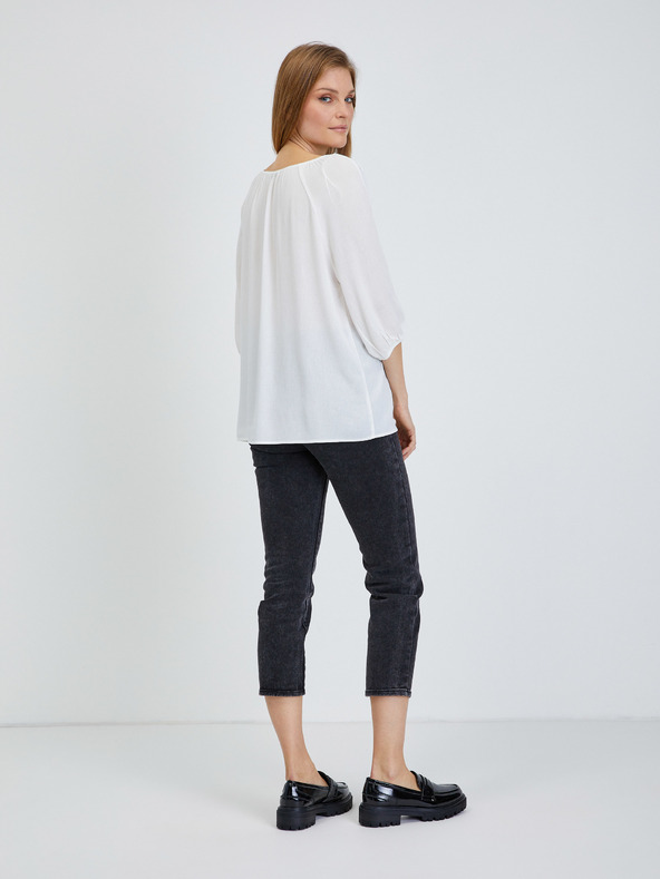 Orsay Cremefarbene Bluse ORSAY