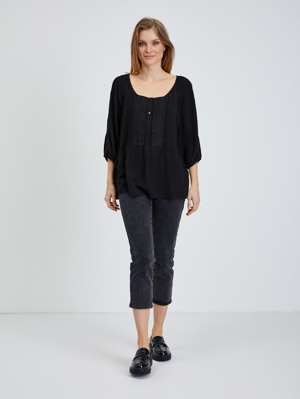 Orsay Schwarze Bluse ORSAY