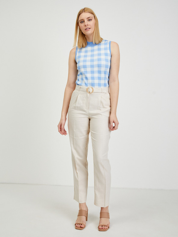 Orsay Beigefarbene Damenhose ORSAY