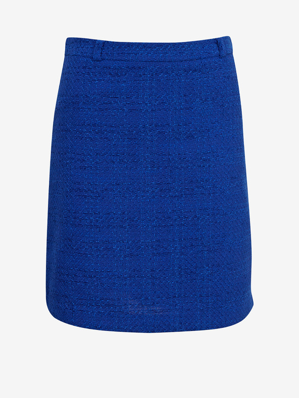Orsay Blauer karierter Damenrock ORSAY