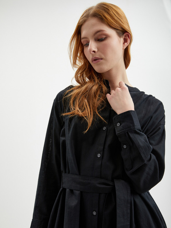 GAP Midikleid aus Leinenmischung GAP
