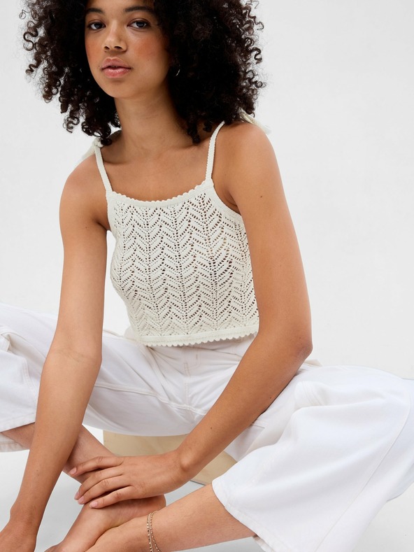 GAP Gehäkeltes crop Top GAP