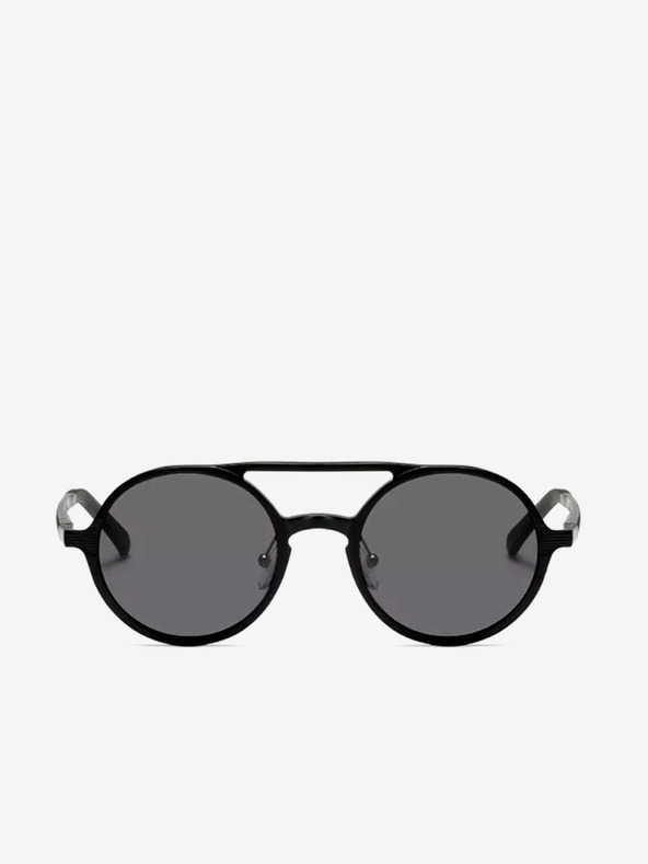 VEYREY Schwarze Unisex-Sonnenbrille VeyRey Mutichio