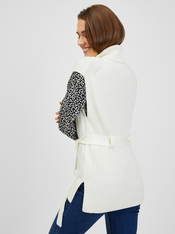 Orsay Cremefarbene Damen-Pulloverweste ORSAY