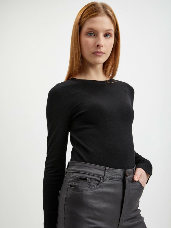Orsay Graue Damen Kunstlederhose ORSAY