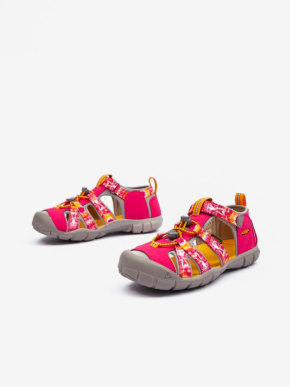 Keen Dunkelrosa Mädchen Outdoor-Sandalen Keen Seacamp