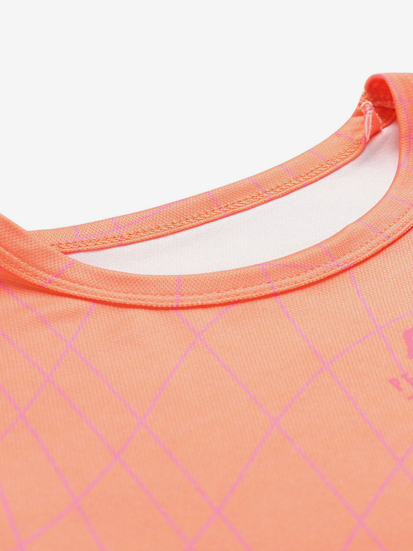 ALPINE PRO ALPINE PRO BASIKO orangefarbenes schnell trocknendes Kinder-T-Shirt