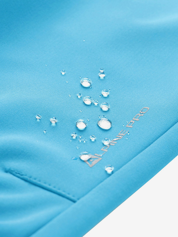 ALPINE PRO Blaue Kinder-Softshell-Hose ALPINE PRO SMOOTO