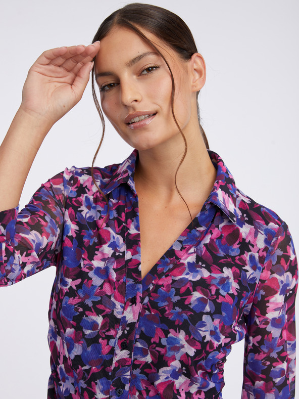 Orsay Lila Damenbluse ORSAY
