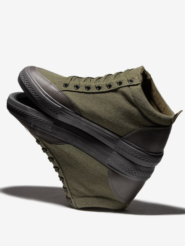 Ombre Clothing Schwarz und Grün Herren Sneaker Schuhe Ombre Kleidung T377