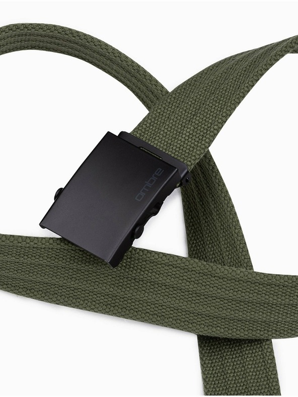 Ombre Clothing Grüner Herrengürtel Ombre Kleidung