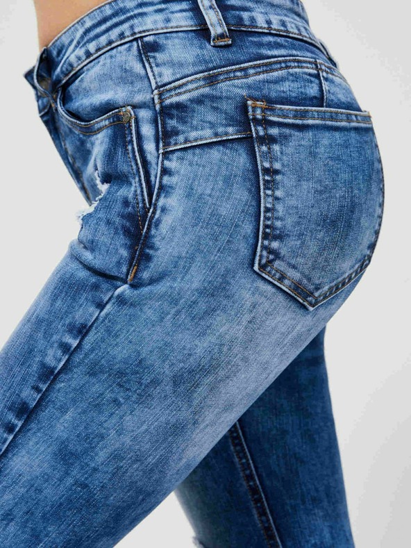 Moodo Blaue Damenjeans Moodo