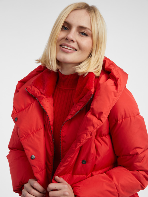 Orsay Rote Damen-Daunenjacke ORSAY
