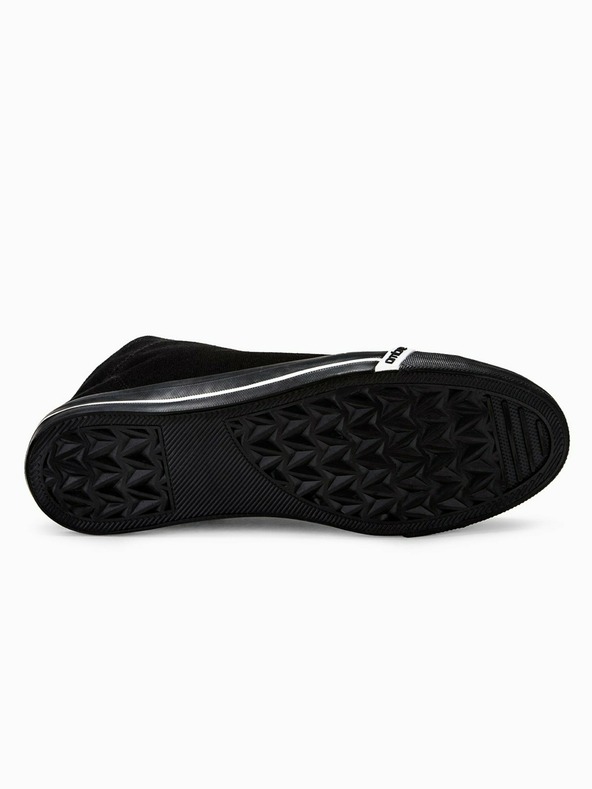 Ombre Clothing Schwarze Herren-Turnschuhe T304