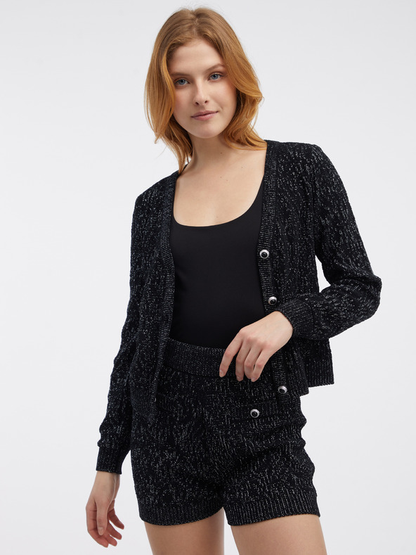 Orsay Schwarze Damen-Strickjacke ORSAY
