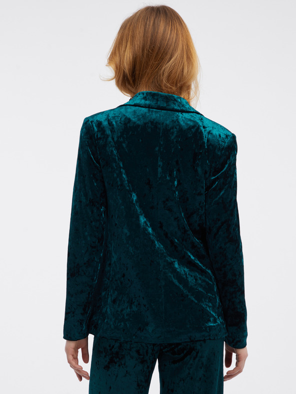 Orsay Grüne Damen-Samtjacke ORSAY