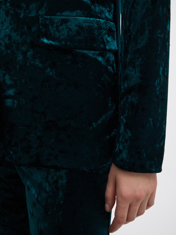 Orsay Grüne Damen-Samtjacke ORSAY