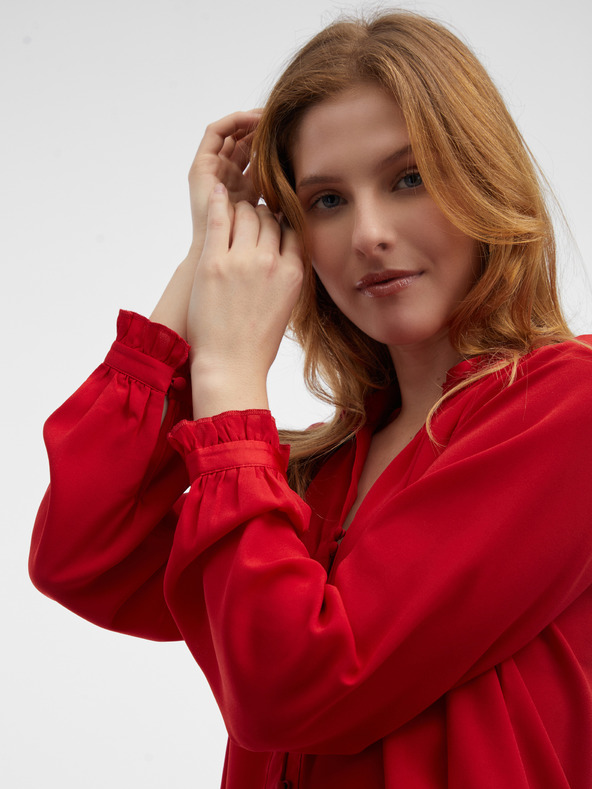 Orsay Dunkelrosa Damenbluse ORSAY