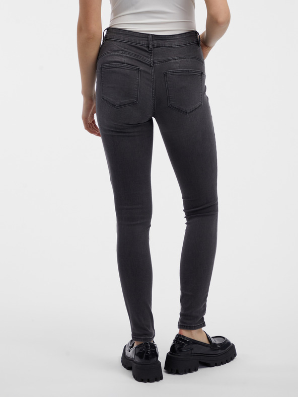 Orsay Graue Skinny-Fit-Jeans Damen ORSAY