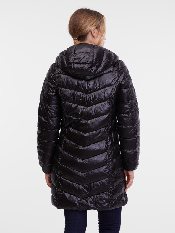 Orsay Schwarzer Damen-Steppmantel ORSAY