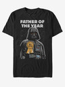 ZOOT.Fan Schwarzes Unisex-T-Shirt ZOOT.Fan Darth Vader Vater des Jahres