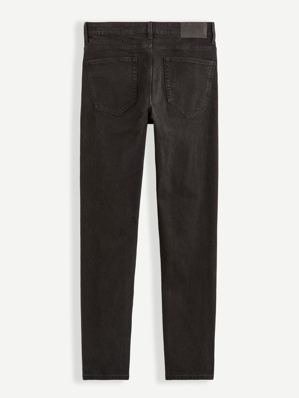 Celio Schwarze Slim Fit Jeans für Herren Celio C25