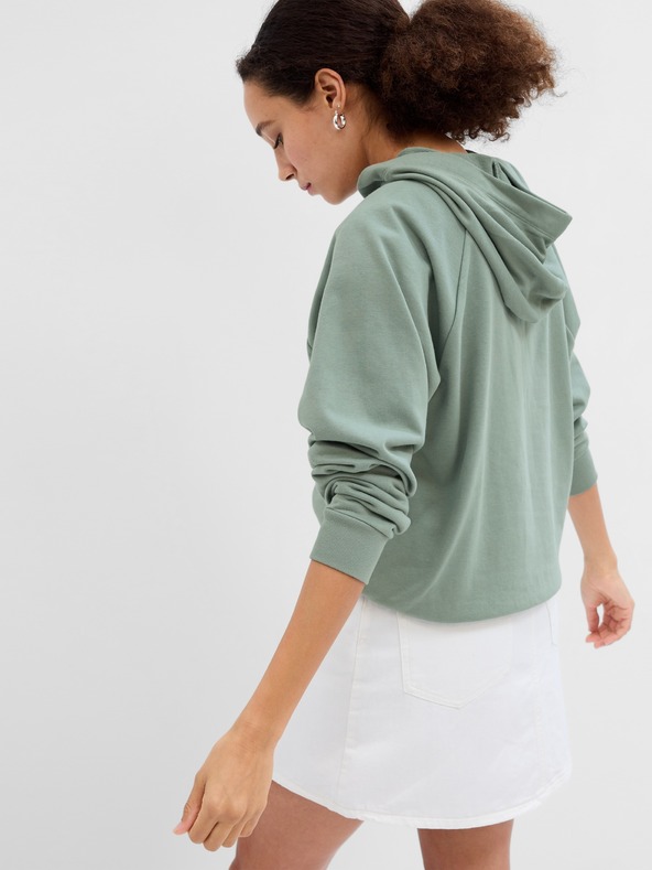 GAP Sweatshirt mit Logo und Fleece GAP