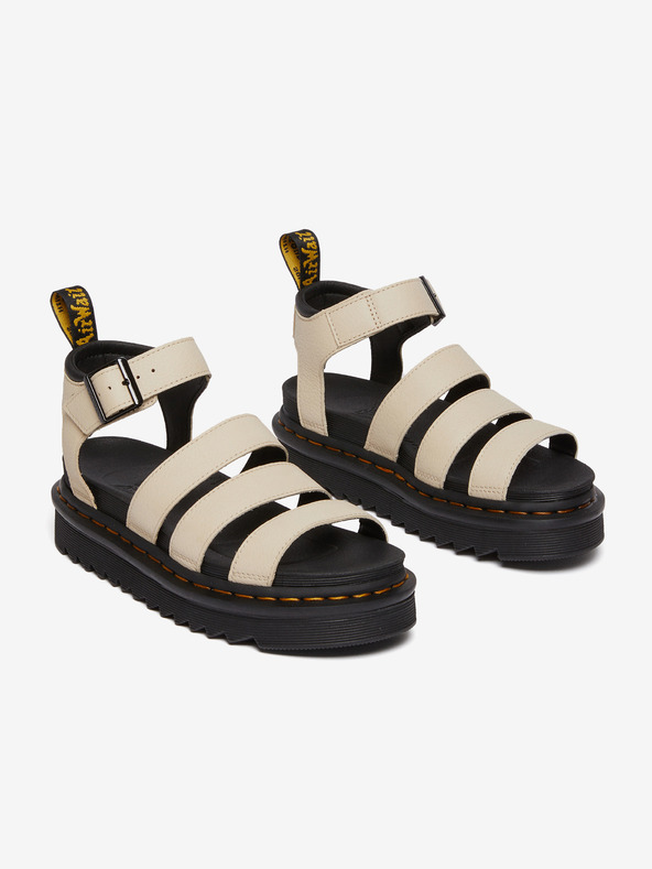 Dr. Martens Beige Dr. Martens Blaire Damen Plateausandalen