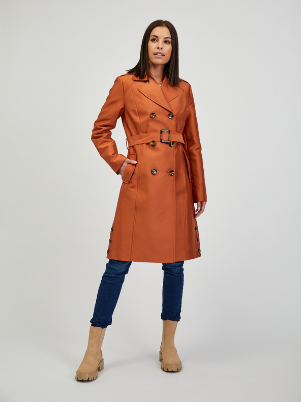 Orsay Brauner Damen-Trenchcoat ORSAY