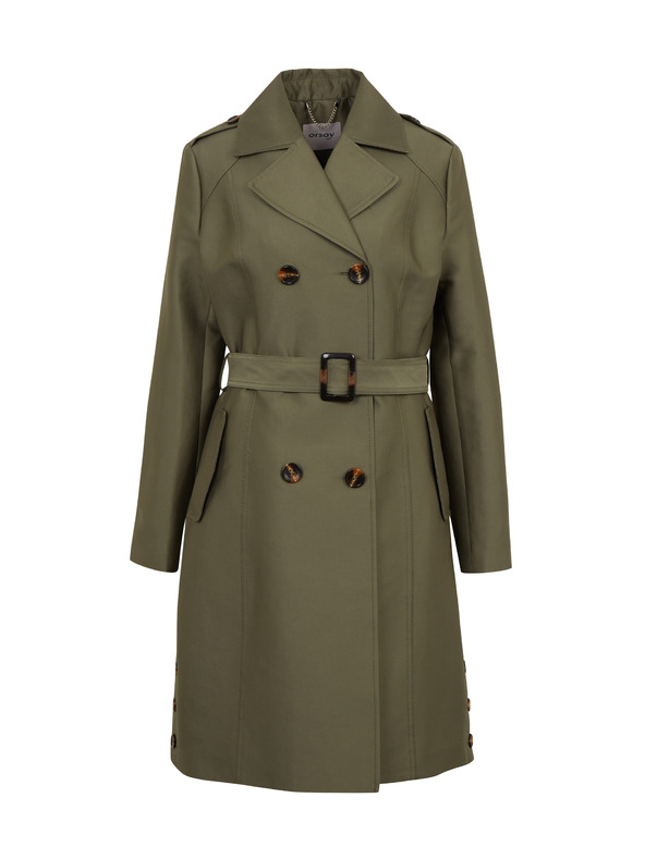 Orsay Khakifarbener Damen-Trenchcoat ORSAY