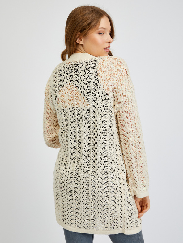 Orsay Weiße Damen-Strickjacke ORSAY