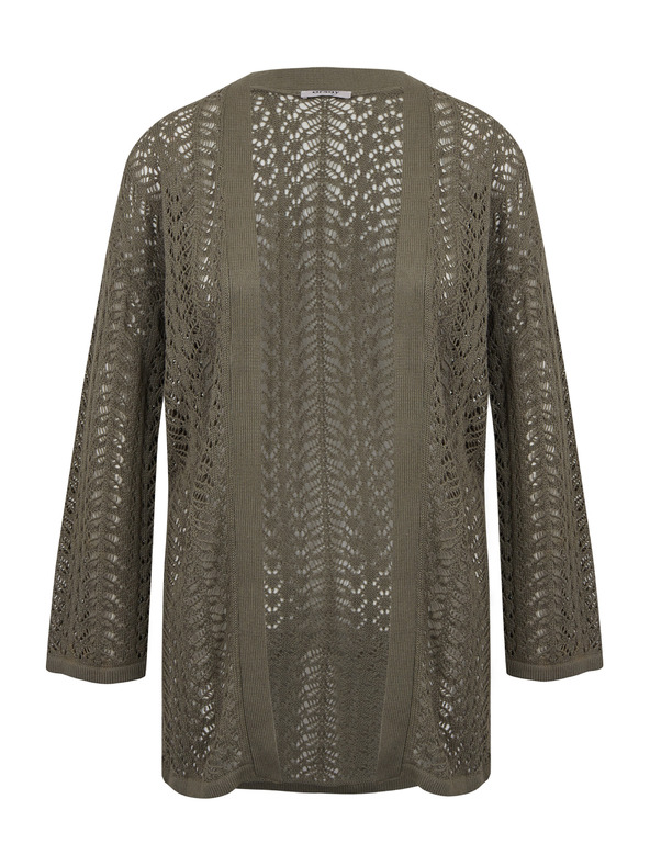 Orsay Khaki Damen Strickjacke ORSAY