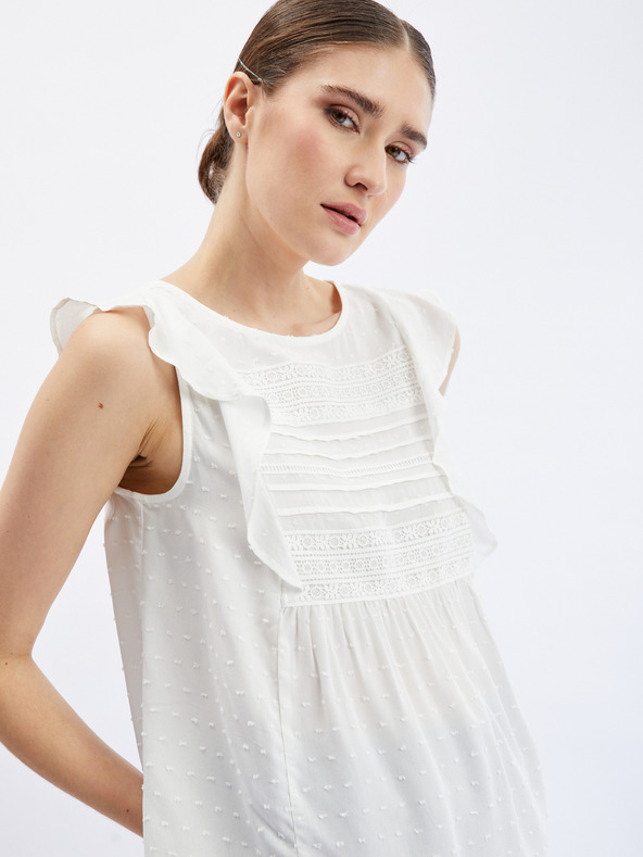 Orsay Weiße Damenbluse ORSAY