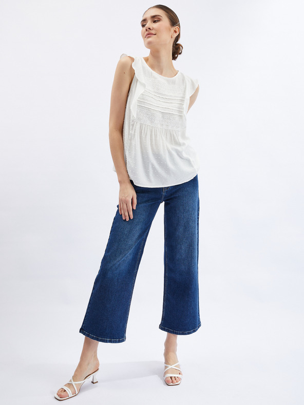 Orsay Weiße Damenbluse ORSAY