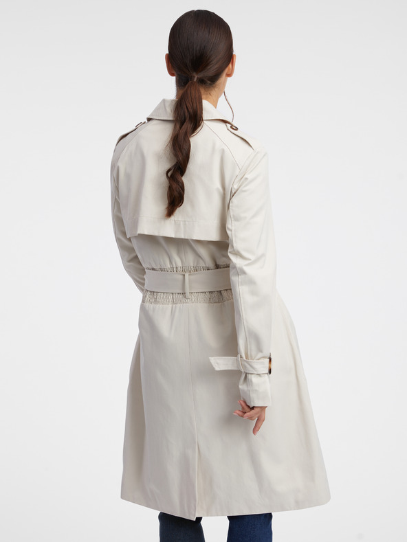 Orsay Cremefarbener Damen-Trenchcoat ORSAY