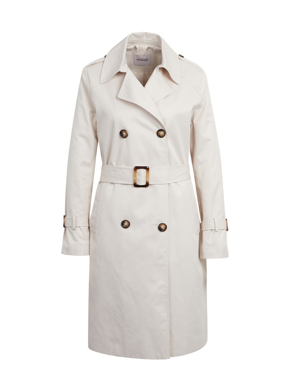 Orsay Cremefarbener Damen-Trenchcoat ORSAY