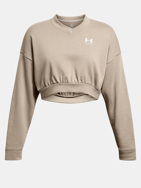 Under Armour Damen-Sweatshirt Under Armour UA Rival Terry OS Crop Crw