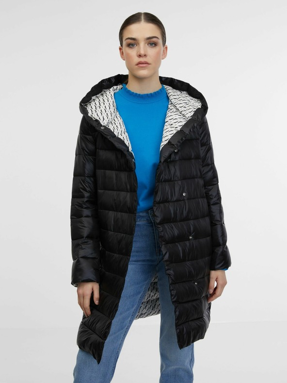 Orsay Schwarze Damen-Steppjacke ORSAY