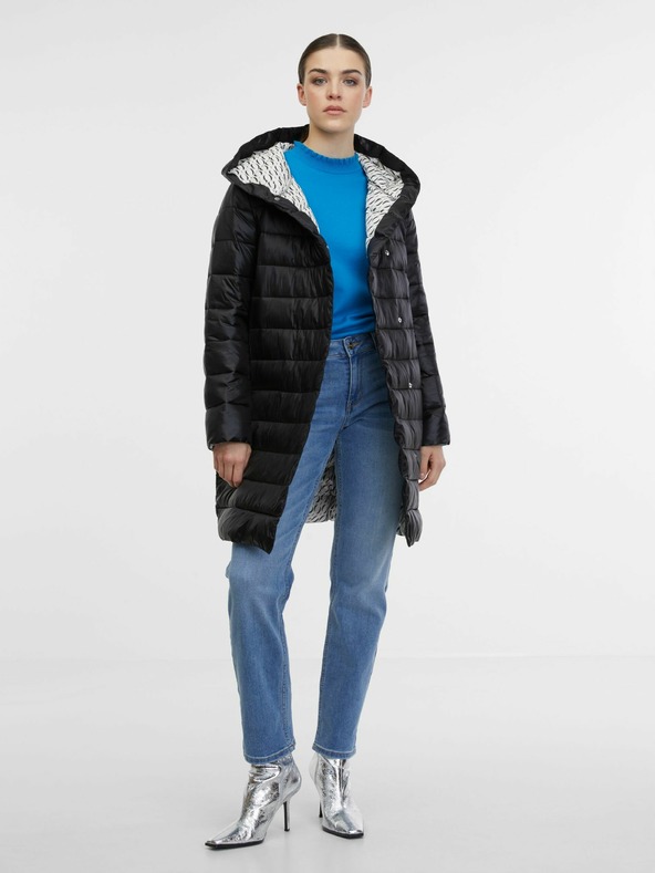 Orsay Schwarze Damen-Steppjacke ORSAY