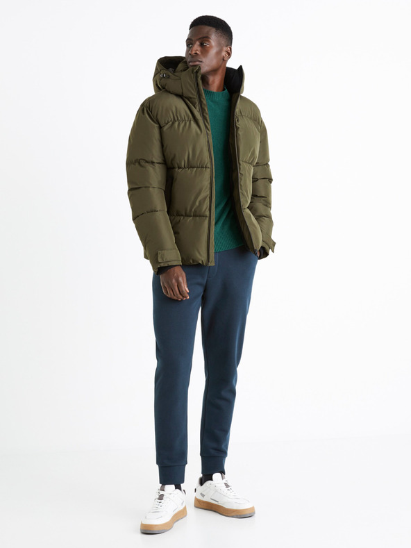 Celio Khaki Herren Steppwinterjacke Celio CUNOTTE