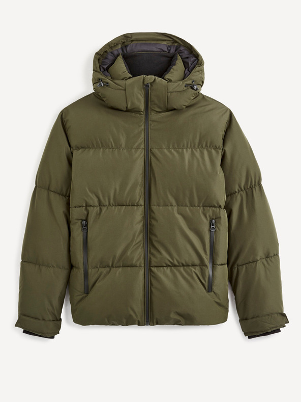 Celio Khaki Herren Steppwinterjacke Celio CUNOTTE