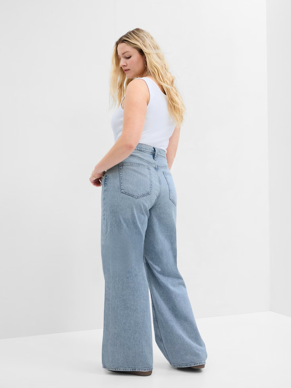 GAP Wide Leg High Rise Jeans GAP