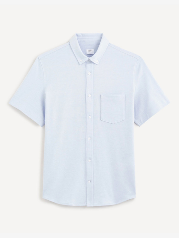 Celio Hellblaues Herrenhemd Celio